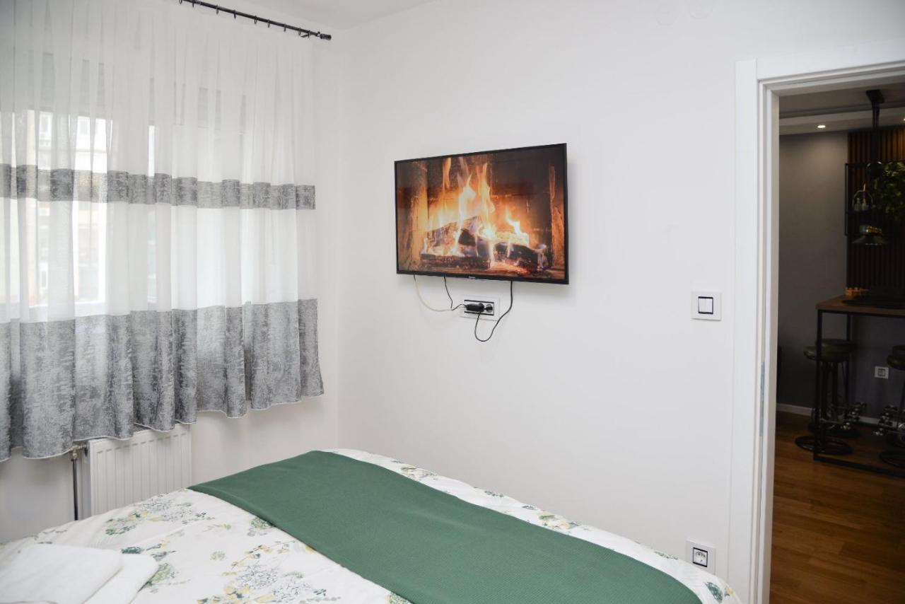 Mirror Apartment With Private Parking Novi Sad Dış mekan fotoğraf